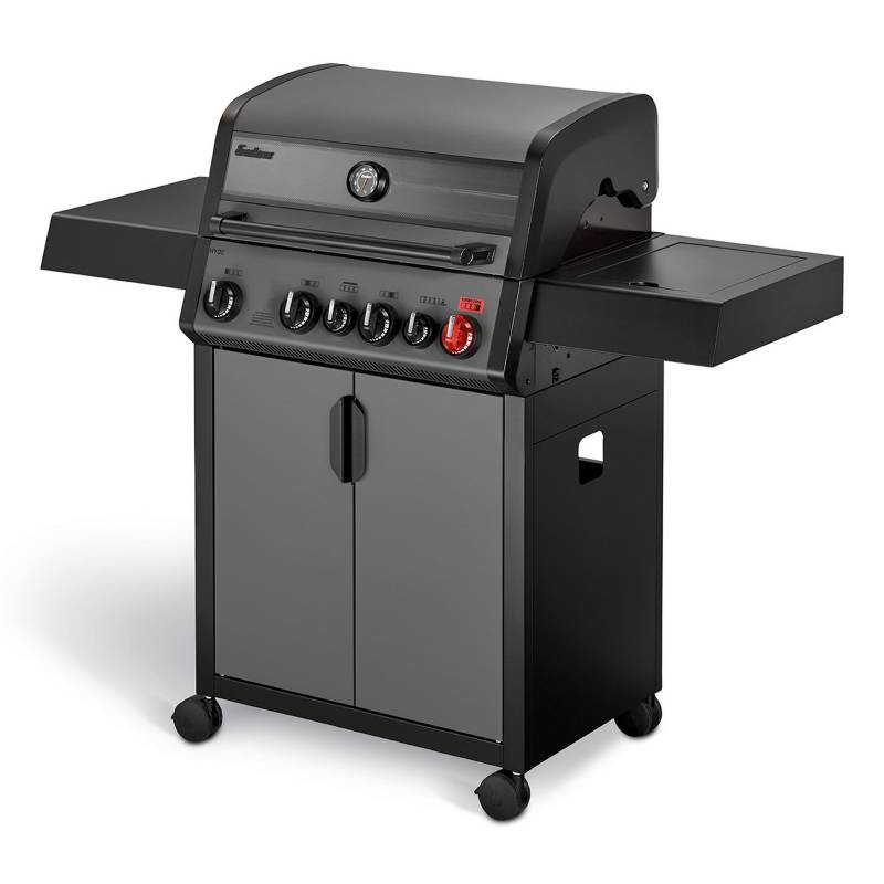 Enders Gasgrill 'Hyde 4 SIKR Turbo' schwarz, grau 135,5 x 117 x 56 cm von Enders
