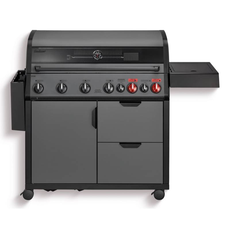 Enders Gasgrill 'Hyde 6 SIKR Turbo' schwarz 168 x 117 x 56 cm von Enders