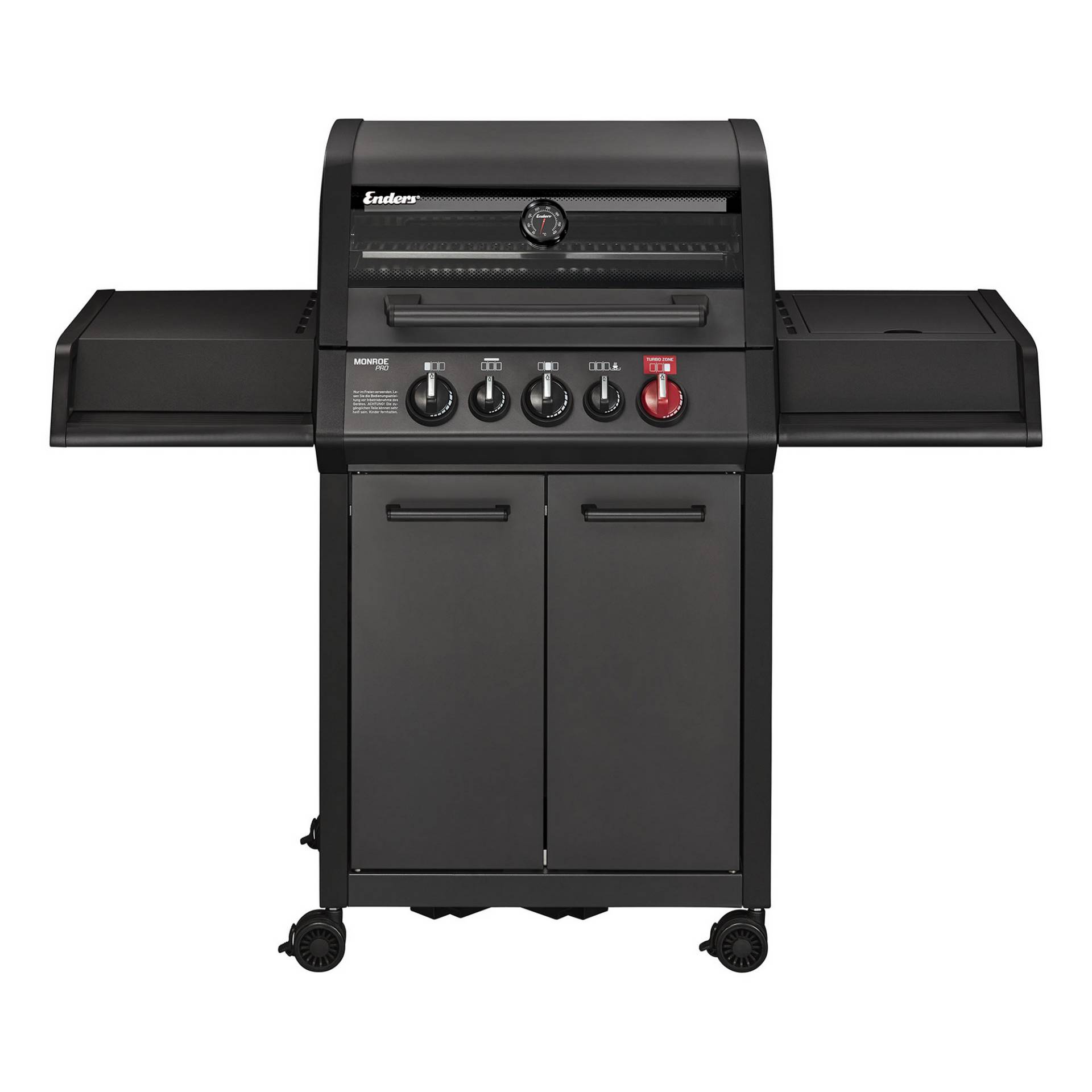 Enders Gasgrill 'Monroe Pro3SIK Turbo Shadow' schwarz 143,5 x 118,5 x 58 cm Enders Gasgrill 'Monroe Pro3SIK Turbo Shadow' schwarz 143,5 x 118,5 x 58 cm von Enders