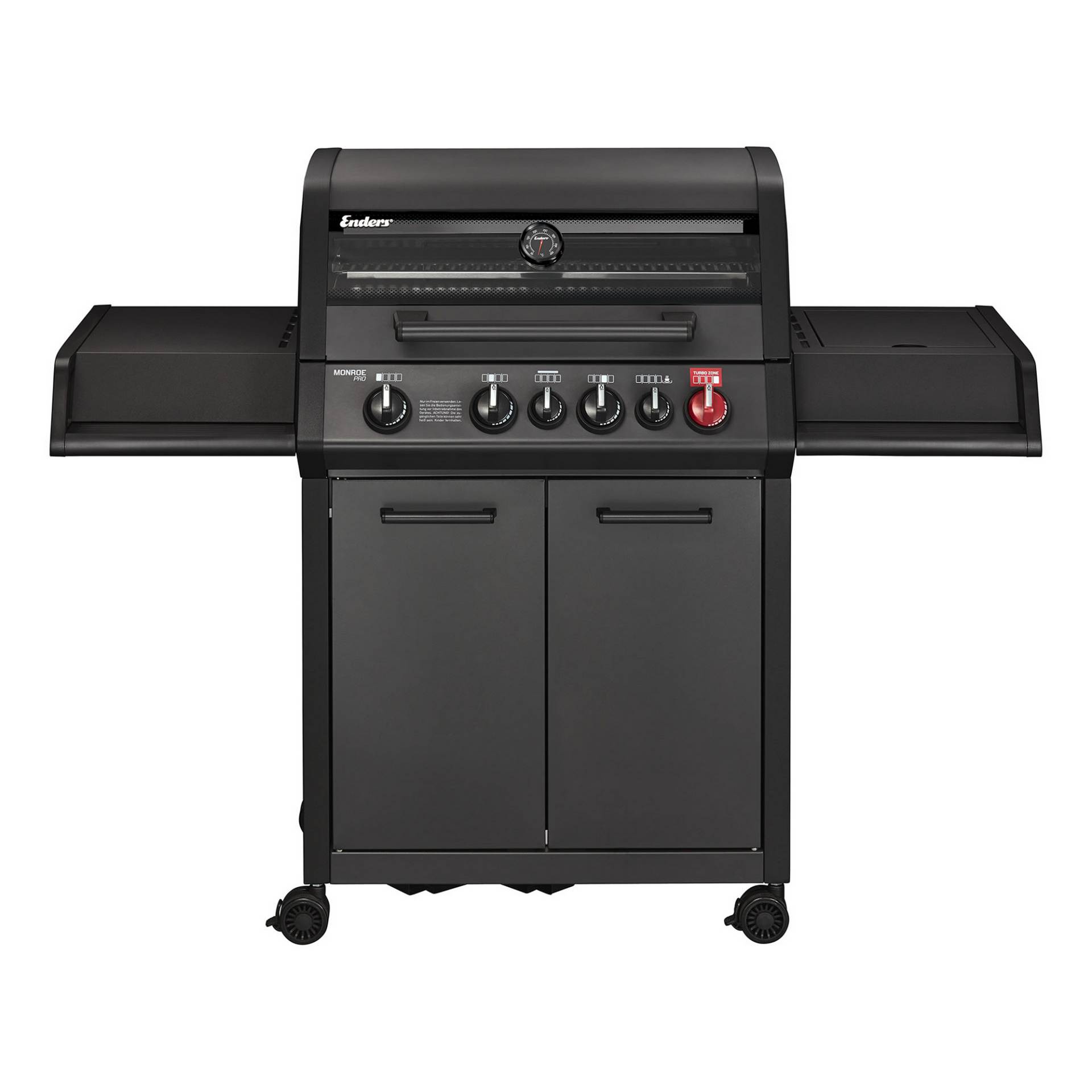 Enders Gasgrill 'Monroe Pro4SIK Turbo Shadow' schwarz 153,5 x 118,5 x 58 cm Enders Gasgrill 'Monroe Pro4SIK Turbo Shadow' schwarz 153,5 x 118,5 x 58 cm von Enders