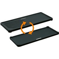 Enders Grillplatte, Guss-Wendeplatte 1/3 für Gasgrill BOSTON, Monroe Pro 3 von Enders