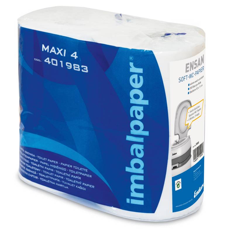 Enders Toilettenpapier 2-lagig 4 Stück von Enders
