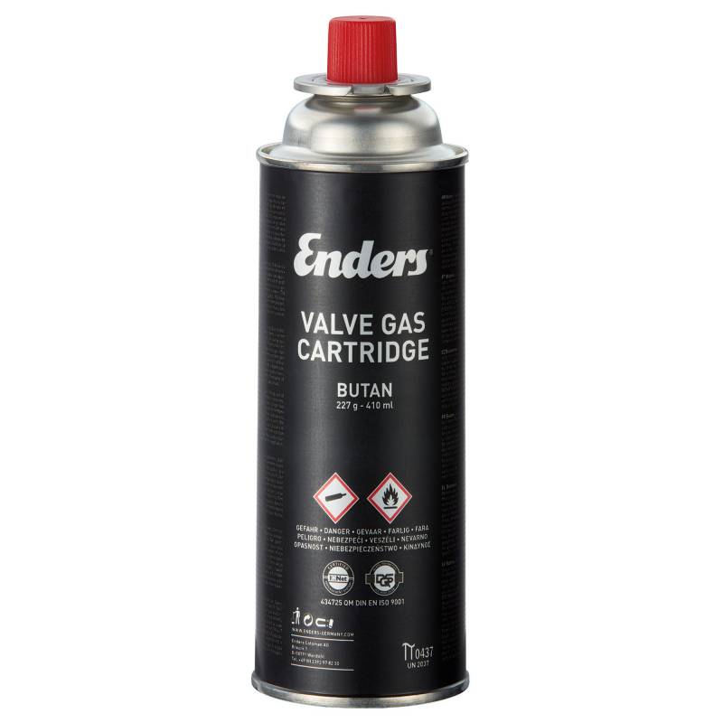 Enders Ventilkartusche Butan 227 g für Gaskocher Nelson von Enders