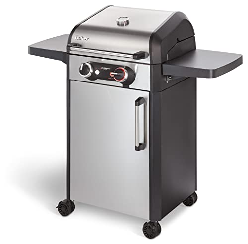 Enders Elektrogrill eFLOW PRO 2 TURBO, mit Gussrost SWITCH GRID, TURBO ZONE für heiße Temperaturen, SIMPLE CLEAN Reinigungssystem, Aluguss-Seitenteile an Garhaube und Brennkammer, Grillwagen #9710 von Enders