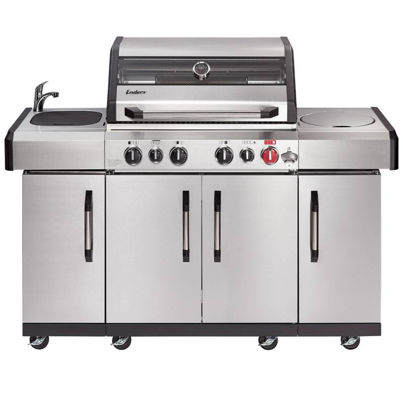Gasgrill Kansas II Pro 4 SIK Profi Turbo von Enders