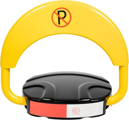 Elektrisch Parkplatzsperre Faltbar Parkplatz Schloss Automatik Klappbar Parksperre mit Fernbedienungen Automatische Parkplatzsperre mit Alarm-Funktion Ferngesteuerter Parkschloss 180° Antikollision von Endingfuny