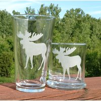 Wildlife Themengläser - Set Von 4 | Wählen Sie Ihr Eigenes Design Und Glas-Typ Pint Oder Felsen Wildlife Themengläser - Set Von 4 | Wählen Sie Ihr Eigenes Design Und Glas-Typ Pint Oder Felsen von EndlessEtching