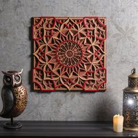 Mandala Holzwand Kunst Mandala Holzwand Kunst von EndmillKALAKRUTI