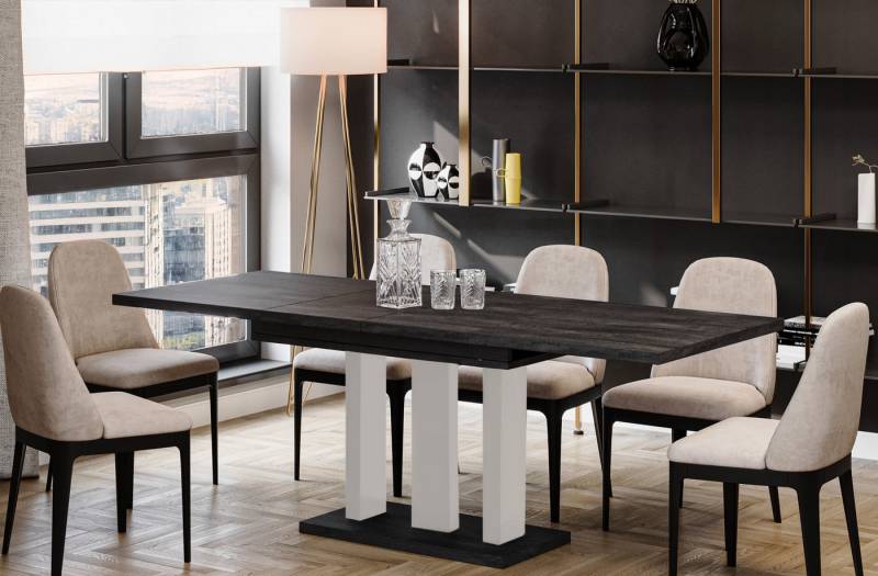 Endo-Moebel Esstisch "Appia Kaschmir Beine" 130-210cm ausziehbar erweiterbar, Für bis zu 8 Personen, Kaschmir Beige Tischbeine Endo-Moebel Esstisch "Appia Kaschmir Beine" 130-210cm ausziehbar erweiterbar, Für bis zu 8 Personen, Kaschmir Beige Tischbeine von Endo-Moebel