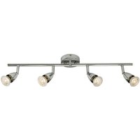 Endon Amalfi - Einstellbarer 4 Light Spotlight Chrome, GU10 von Endon