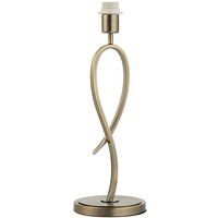 Interiors Lighting Penn brushed brass - Tischlampe Messing gebürstet 1 Leuchte IP20 - E27 von Endon