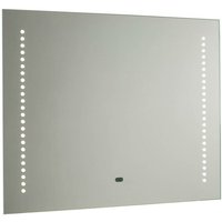 Rift - Licht beleuchtete Badezimmerspiegel Silber, Spiegelglas IP44 - Endon von Endon