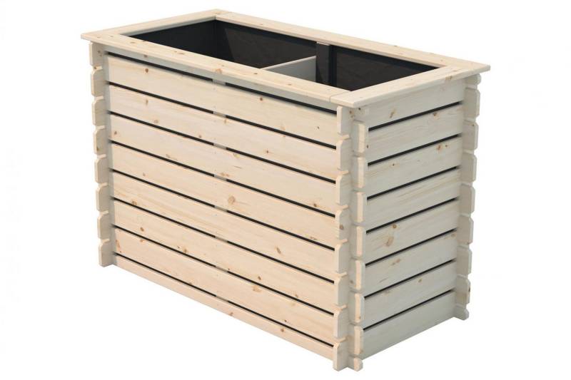 Endorphin Hochbeet Hochbeet EcoLine Stecksystem 117x59x77 cm PEFC-Zertifiziert von Endorphin