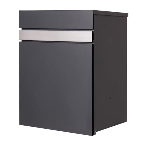 Endorphin Paketbox - Paketbriefkasten zur Wandmontage - Briefkasten mit Paketfach Gross von Endorphin