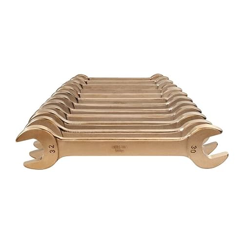 Endres Tools Doppelmaulschlüsselsatz 12-tlg.SW6-32mm Aluminium-Mehrstoff-Bronze funkenfrei von Endres Tools