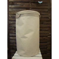 3Er-Pack Wäschekörbe Aus Ungebleichtem Segeltuch Umweltfreundliche Spielzeugaufbewahrung Mit Deckel, 61 cm Hoch 3Er-Pack Wäschekörbe Aus Ungebleichtem Segeltuch Umweltfreundliche Spielzeugaufbewahrung Mit Deckel, 61 cm Hoch von EndulzarVivarta