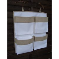 Canvas Krippe Organizer Weiße Oder Ungebleichte Kinderzimmer Aufbewahrungstasche Canvas Krippe Organizer Weiße Oder Ungebleichte Kinderzimmer Aufbewahrungstasche von EndulzarVivarta