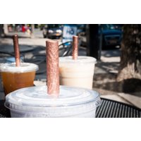 Handgeschmiedetes Kupfer Oder Aluminium Boba Stroh + Bürste | Wiederverwendbare Bubble Tea Strohhalme Umweltfreundlich Hergestellt in Den Usa Handgeschmiedetes Kupfer Oder Aluminium Boba Stroh + Bürste | Wiederverwendbare Bubble Tea Strohhalme Umweltfreundlich Hergestellt in Den Usa von EnduringCraftsStudio