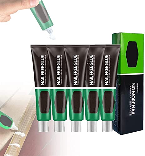 All-purpose Glue,Super Glue All Purpose Adhesive,Nail-free Glue Adhesive Sealant,All Purpose Glue Extra Strength for Plastic Resin Ceramic Metal Glass (5pcs) von Endxedio