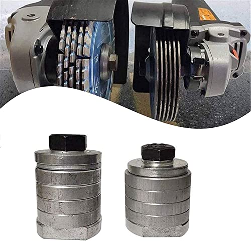 Angle Grinder to Grooving Machine Adapter Converter Screw Drill Adapter,M10/M14 Conversion Head for Variable Slotting Machine Conversion Power Tool Accessories (M14) von Endxedio