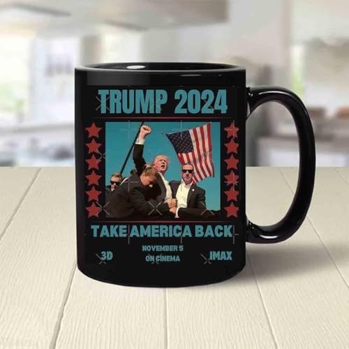 Trump Assassination Attempt 2024 Essential Trump Shot Black Mug, Trump Never Surrender Fist Erhöhte Keramiktasse, Trump 2024 Take America Back Keramiktasse Trump Assassination Attempt 2024 Essential Trump Shot Black Mug, Trump Never Surrender Fist Erhöhte Keramiktasse, Trump 2024 Take America Back Keramiktasse von Endyniner