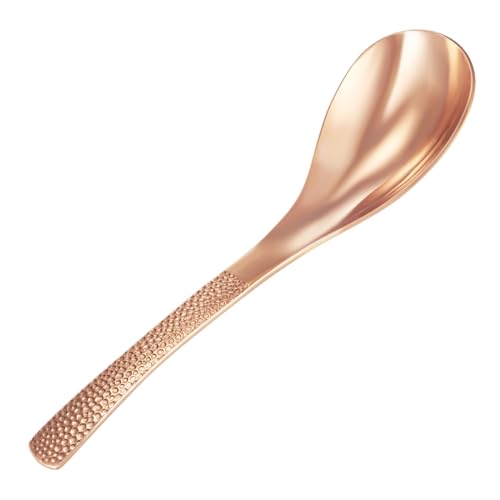 EnerCoppeX Handgefertigte Kupferlöffel, nachhaltiges Luxusgeschirr, perfekt, um Gäste zu unterhalten und Ihren edlen Geschmack zu zeigen (CWA-0005B) von EnerCoppeX