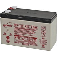 EnerSys Genesis NP7-12-WT Bleiakku 12V 7Ah Blei-Vlies (AGM) (B x H x T) 151 x 100 x 65mm Flachstecke von EnerSys