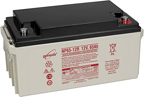 EnerSys Hawker Genesis NP65-12 Batteria al Piombo 12 V 65 Ah Piombo-AGM (L x A x P) 350 x 174 x 166 mm Vite M6 Esente da von EnerSys