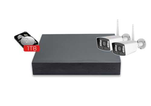 8 Channel NVR Recorder 2 Guardian III outdoor fixed cameras + 1Tb Energeeks hard disk driveSupports SATA up to 8TbSupports up to 5 Megapixels resolutionONVIF 8 Channel NVR Recorder 2 Guardian III outdoor fixed cameras + 1Tb Energeeks hard disk driveSupports SATA up to 8TbSupports up to 5 Megapixels resolutionONVIF von Energeeks