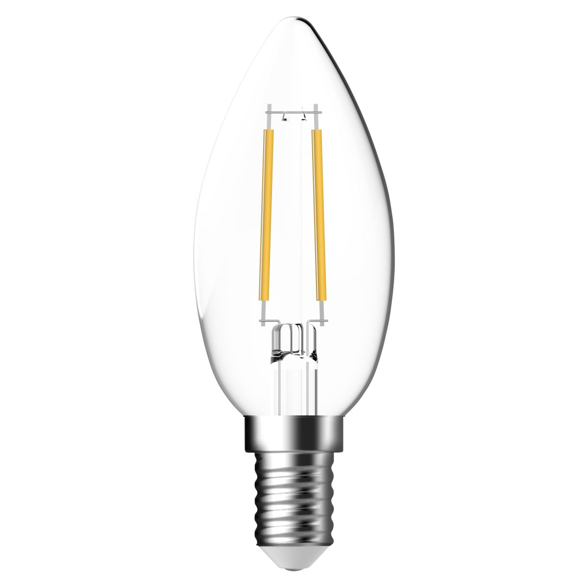 Nordlux Energetic LED Leuchtmittel E14 C35 Filament klar 806lm 2700K 6,3W 80Ra 360° 3,5x3,5x9,7cm von Energetic