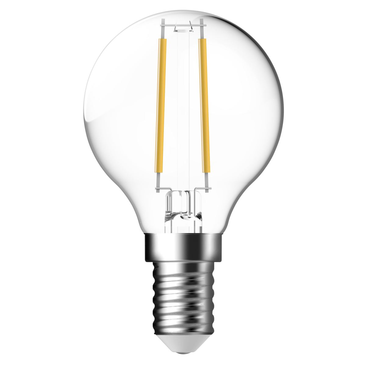 Nordlux Energetic LED Leuchtmittel E14 G45 Filament klar 470lm 2700K 4W 80Ra 360° 4,5x4,5x7,9cm von Energetic