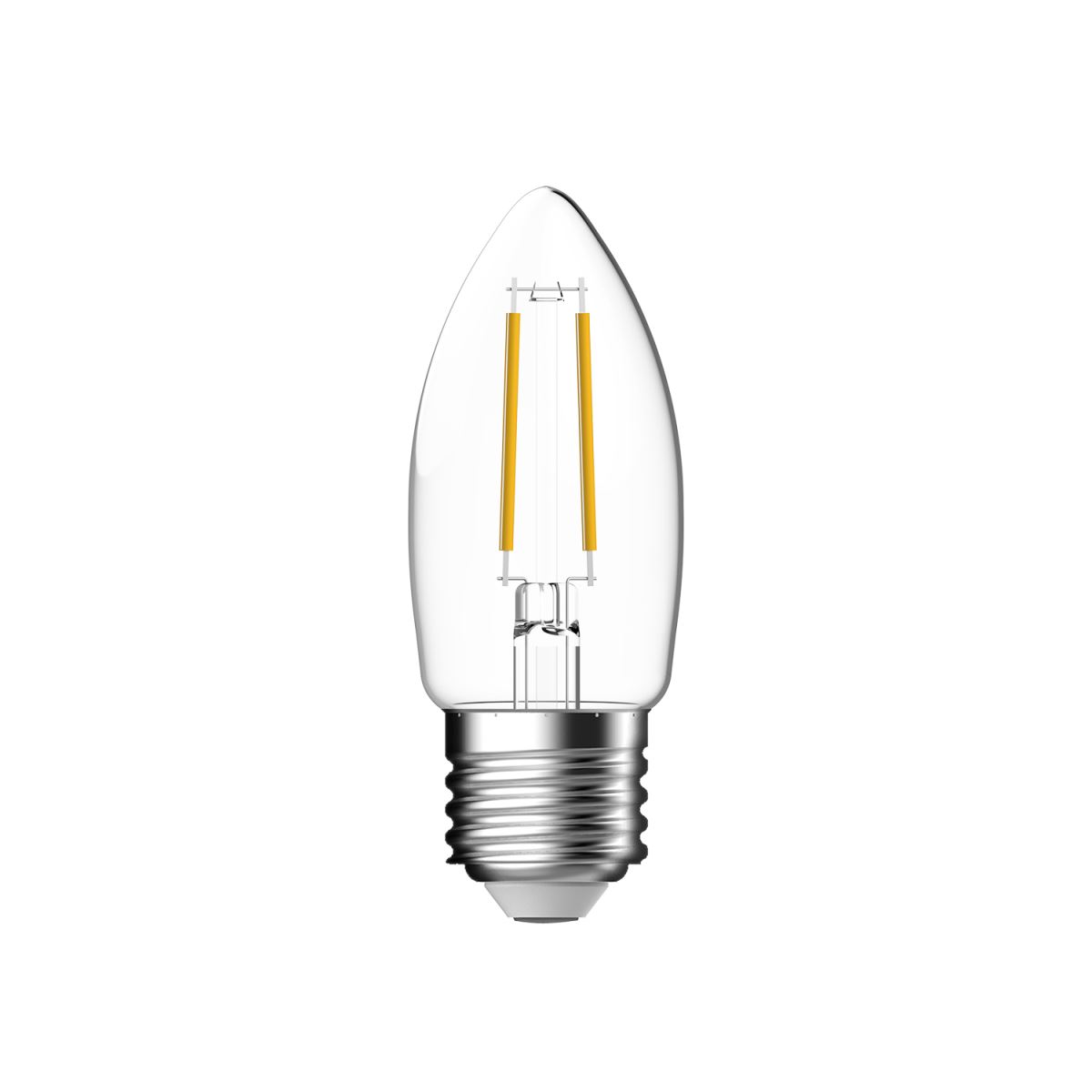 Nordlux Energetic LED Leuchtmittel E27 Filament klar 250lm 2700K 2,1W 80Ra 360° 3,5x3,5x9,7cm von Energetic