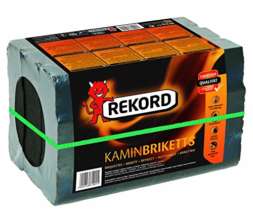 Rekord Braunkohle Briketts 10 kg im praktischen Folienpack von Energie Kienbacher