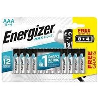 Energizer - Batterien aaa LR6 1.5V Alkaline Max plus, Packung mit 8+4 Batterien. von Energizer