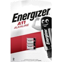 Energizer A11/E11A Alkaline 2er Spezial-Batterie 11A Alkali-Mangan 6V 38 mAh 2St. von Energizer