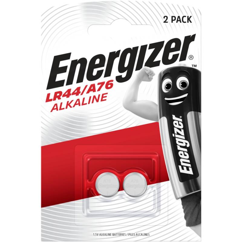 Energizer Spezialzelle Alkaline  A76 LR44 1,5V 2 Stück von Energizer