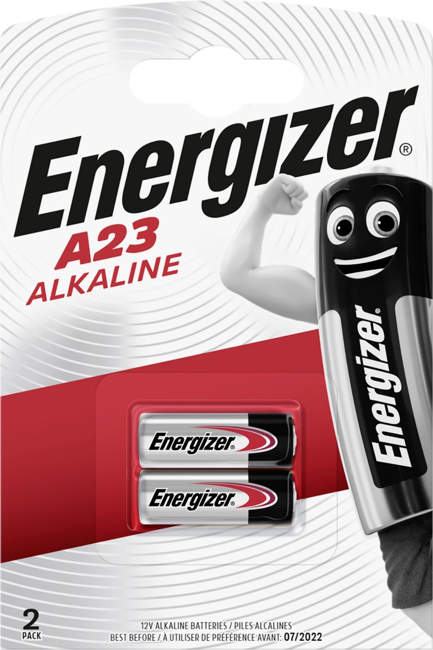 Energizer Alkaline Fotobatterie A23/E23A 12 V, 2er Pack von Energizer