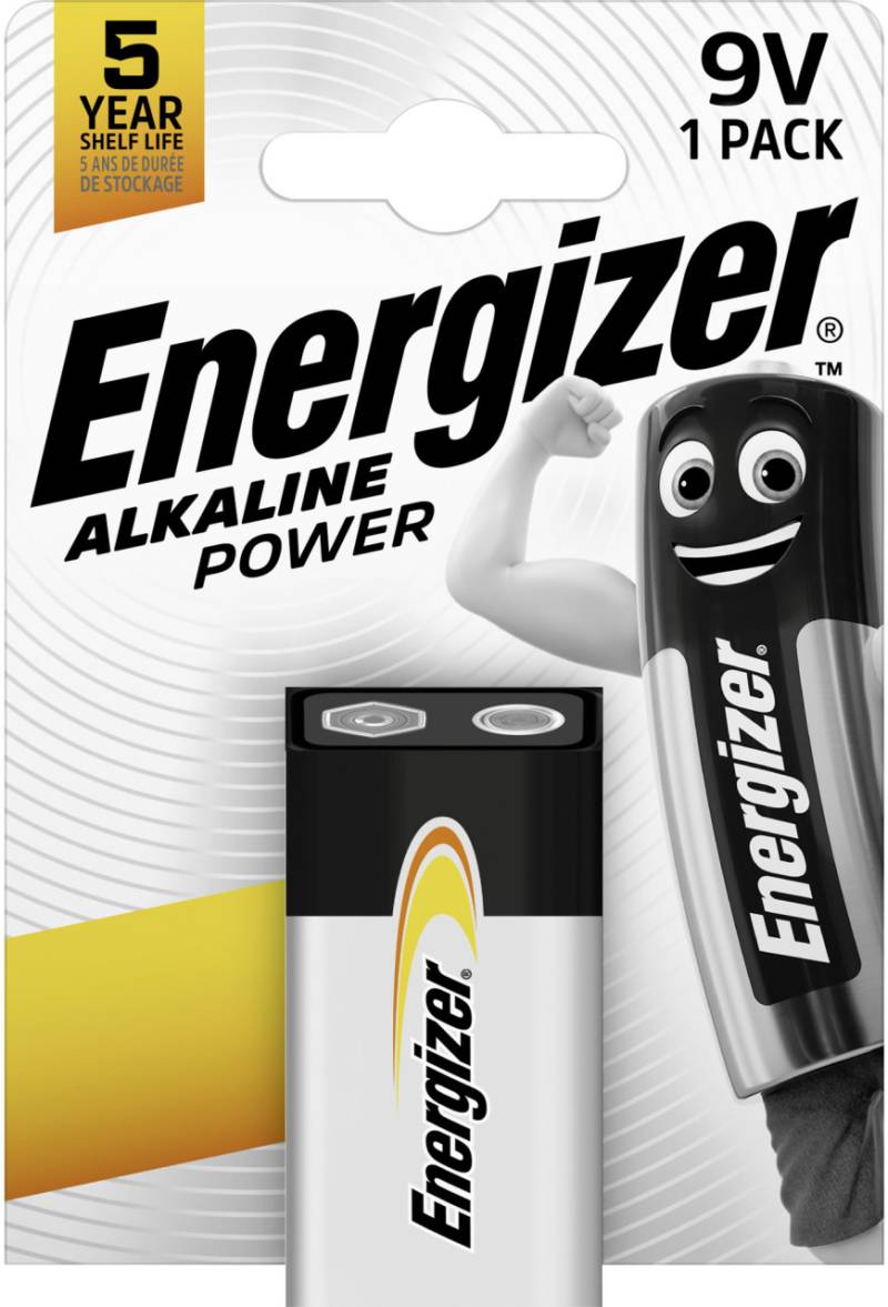 Energizer Alkaline Power E-Block 9 V Energizer Alkaline Power E-Block 9 V von Energizer