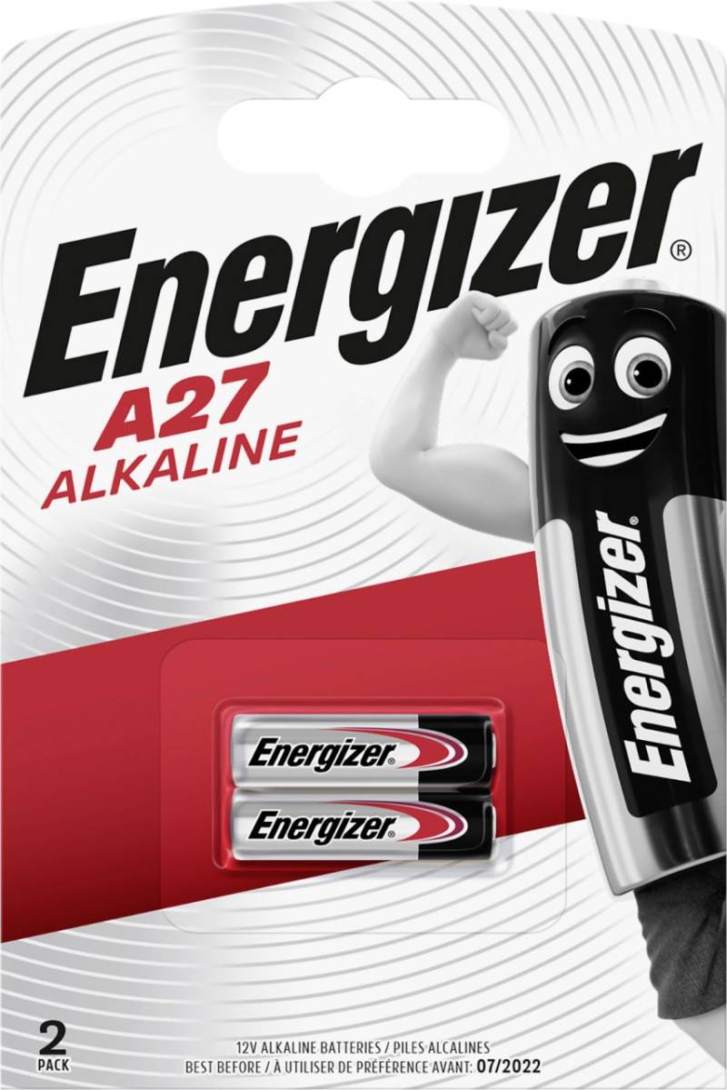 Energizer Alkaline Spezialbatterie A 27 1,5 V, 2er Pack von Energizer