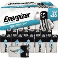 Energizer - Batterie ® Max PlusT E-Block 6LR61 Alkaline 9V 20 St./Pack. von Energizer