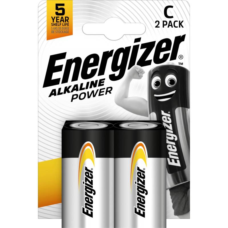Energizer Batterie Alkaline Power C Baby 2 Stück von Energizer