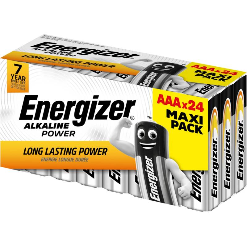 Energizer Batterie Alkaline Power Micro AAA 24 Stück Paper Box Energizer Batterie Alkaline Power Micro AAA 24 Stück Paper Box von Energizer