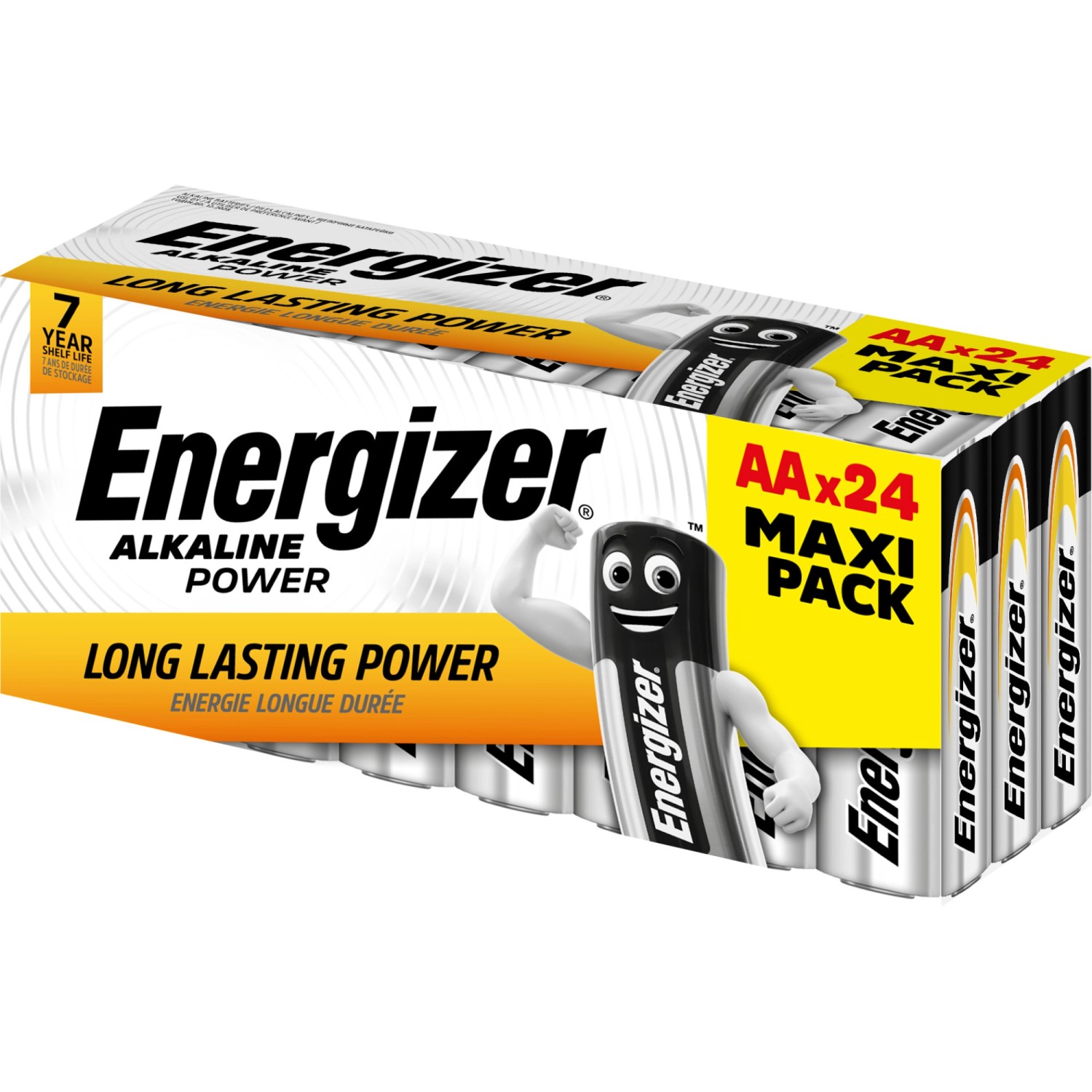 Energizer Batterie Alkaline Power Mignon AA 24 Stück Paper Box von Energizer