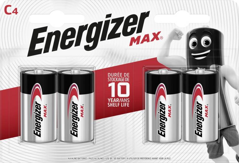 Energizer Bürostuhl Energizer Alkaline Max Baby C 1,5 V, 4er Pack Energizer Bürostuhl Energizer Alkaline Max Baby C 1,5 V, 4er Pack von Energizer