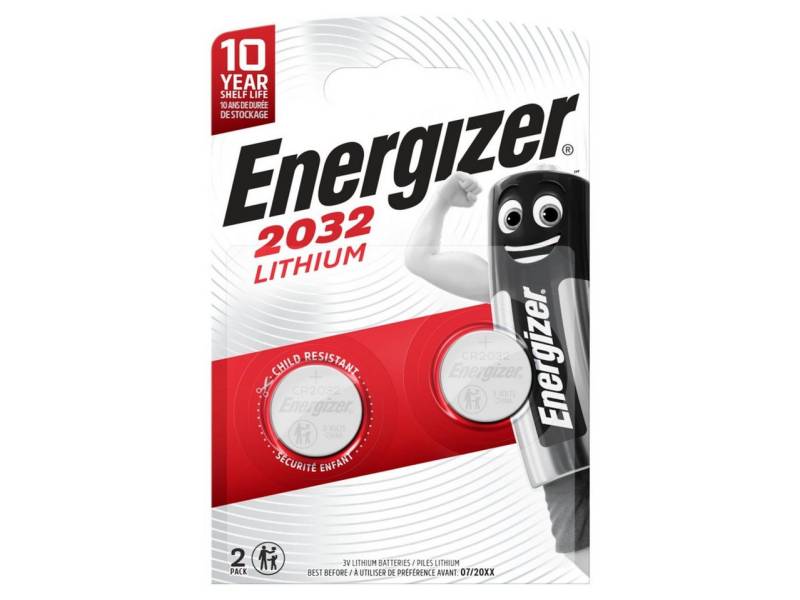 Energizer Bürostuhl Energizer Knopfzelle CR 2032 Lithium, 3 V, 2er von Energizer
