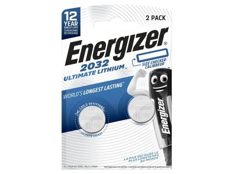 Energizer Bürostuhl Energizer Knopfzelle CR 2032 Ultimate Lithium, 3 von Energizer