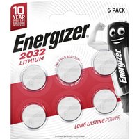 Energizer Knopfzelle CR 2032 3V 6 St. 240 mAh Lithium CR2032 von Energizer