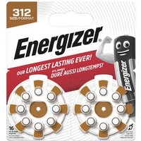 Energizer Knopfzelle ZA 13 1.45V 16 St. Zink-Luft ENR EZ Turn & Lock (13) von Energizer