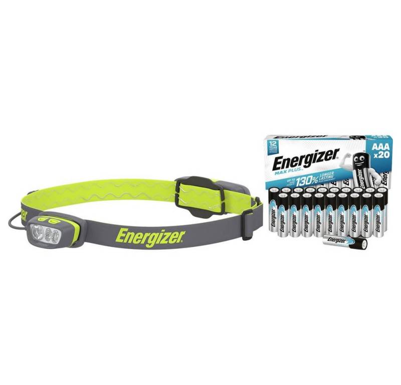Energizer LED Stirnlampe PRO Series Hybrid LED Stirnlampe akku- oder von Energizer