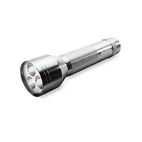 Energizer LED Taschenlampe, Metal, Extrem Hell für Camping, Outdoor und Wandern, Silber von Energizer